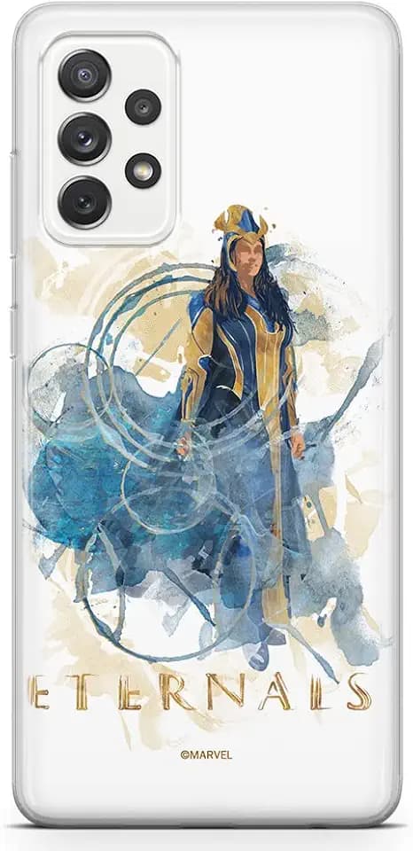ERT GROUP Handyhülle für Samsung A73 5G Original und offiziell Lizenziertes Marvel Muster Eternals 008 optimal an die Form des Handy angepasst, hülle aus TPU