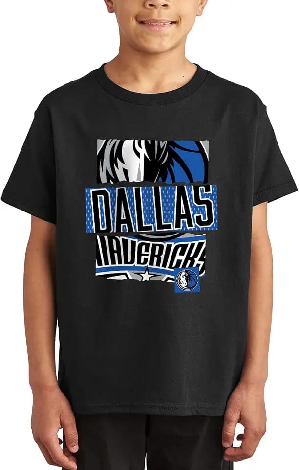 Junk Food NBA - Ripped Logos Kids SS T-Shirt