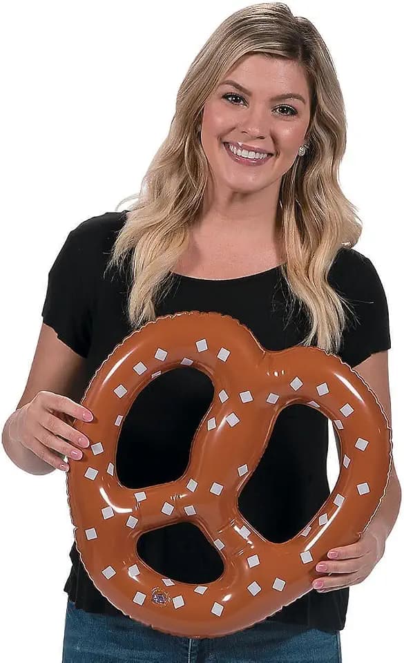 Oktoberfest Decoration Pretzel Inflate | 15 Inch | 1 PC