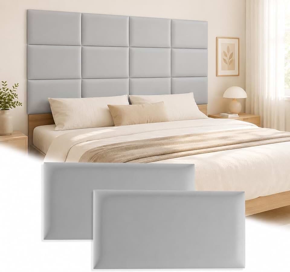 Anti Collision Wall Padding for Kids, Upholstered 3D Wall Panels