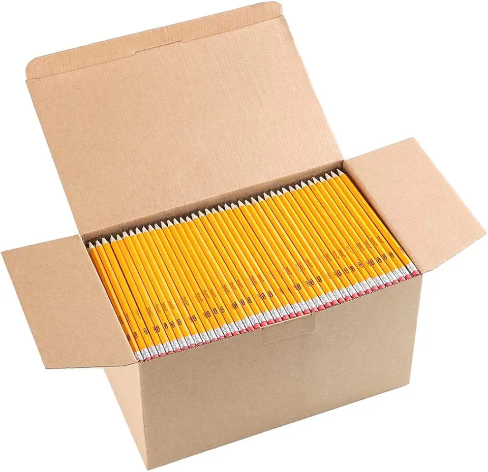 Madisi Wood-Cased #2 HB Pencils Bulk, 1000 Count, Pre-sharpened
