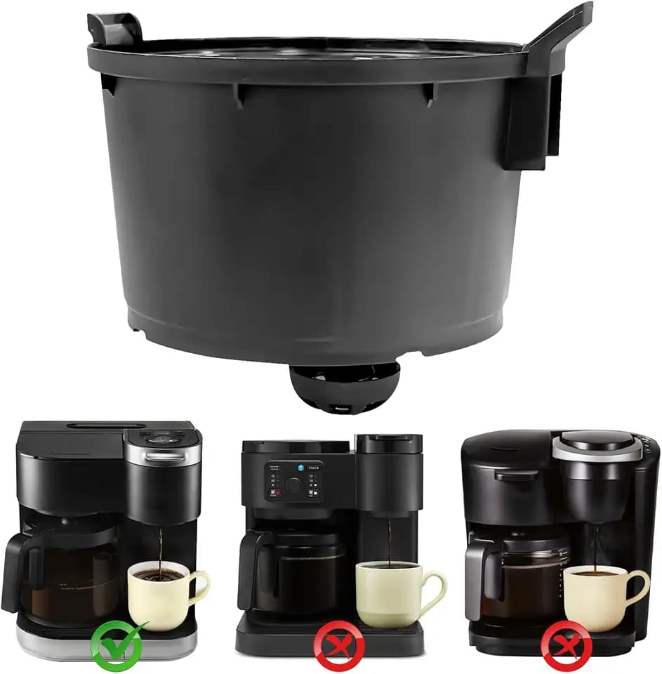 Brew Basket Fit for K-Duo Single Serve & Carafe Coffee Maker (ONLY Gen 1)