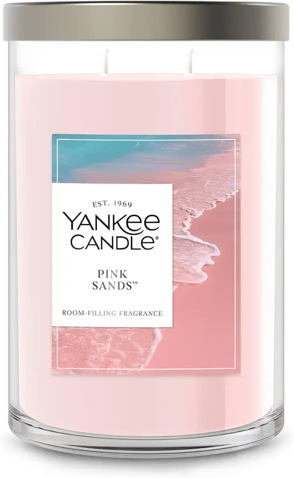 Yankee Candle Pink Sands Scented Candle, 20oz Large Tumbler
