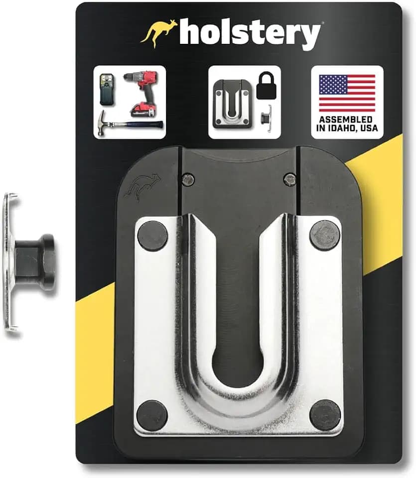 PinPal Pro | Universal Tool Holster - Gravity Locking Clip-On Tool Belt Holder for Drills, Impacts, and Other Tools