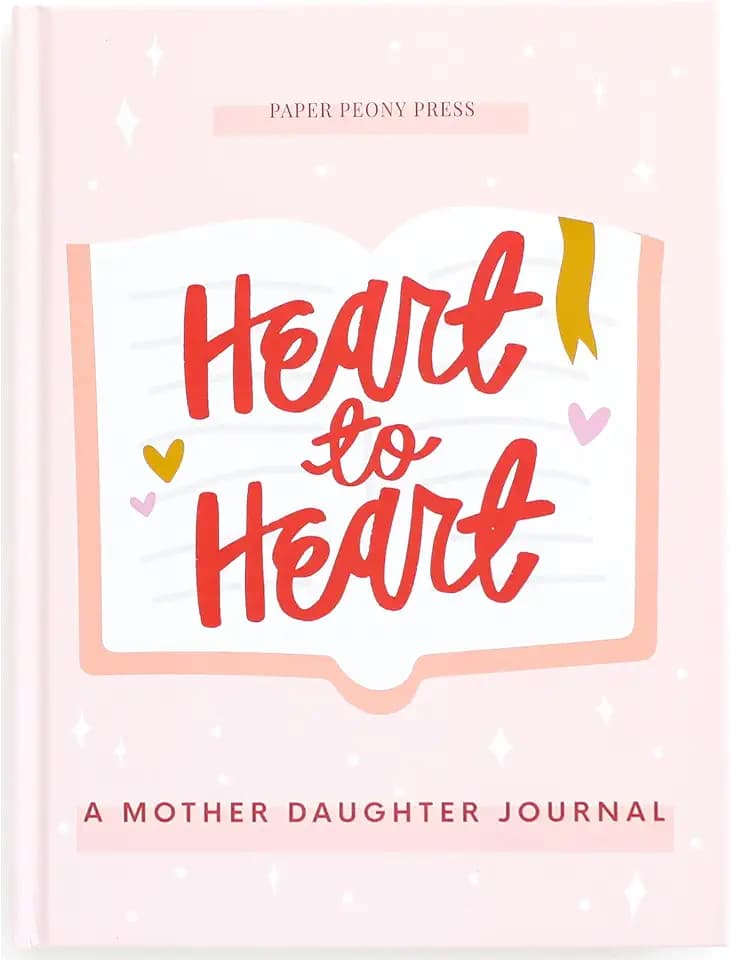 Heart to Heart - Mother Daughter Journal: Meaningful Gift for Mom & Daughter | Thoughtful Writing Prompts, Between Us Activities and Removable Lunch Box Cards