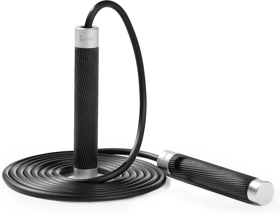Sunny Health & Fitness Exercise Jump Rope for Home Gym Workouts