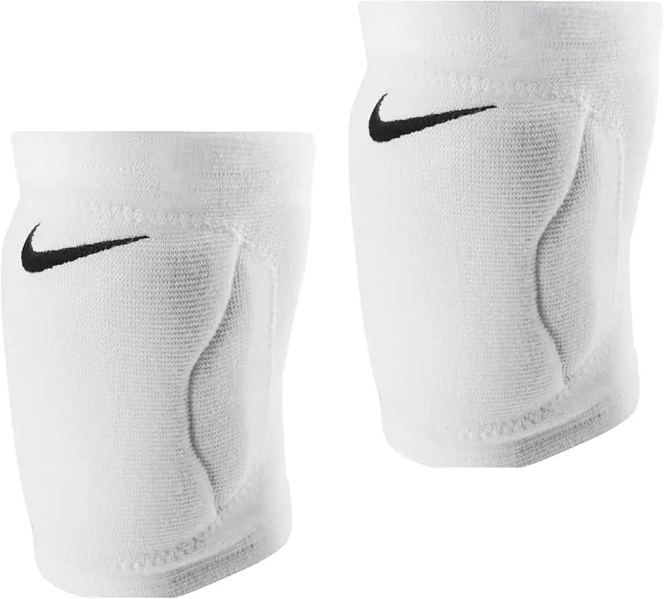 Nike Premium Dri-Fit Knee Pads (1 Pair), Essential/Streak/Varsity, Cushioning/Sweat-wicking/Unisex (Streak White - XS/S)