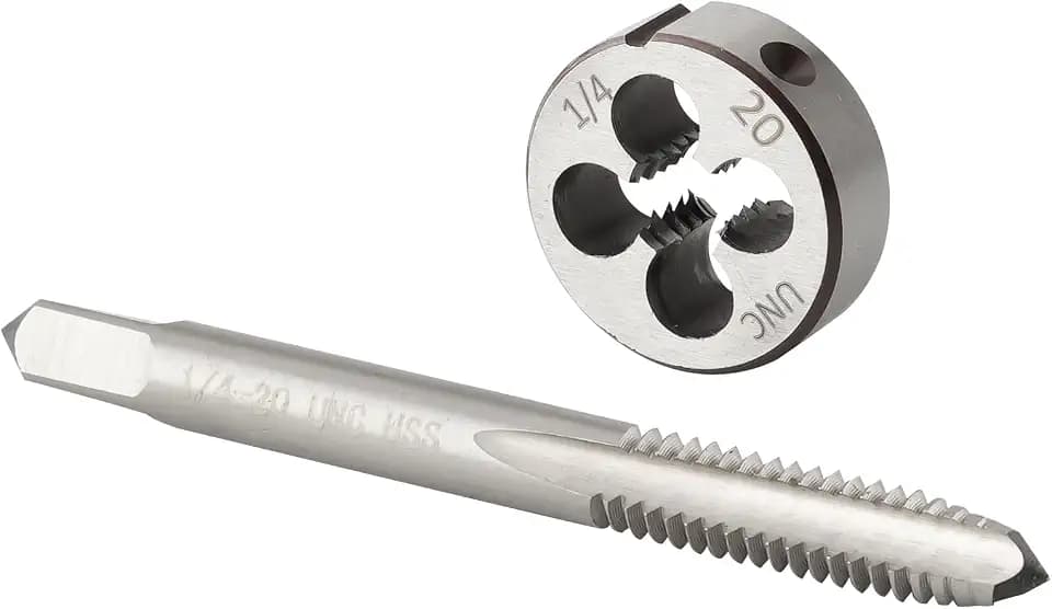 Burkit 1/4"-20 UNC Tap and Die Set Right Hand