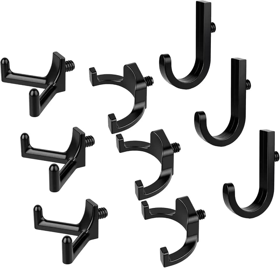 9 Pack Storage Shed Hooks Compatible with Suncast/Craftsman- J U V Shape