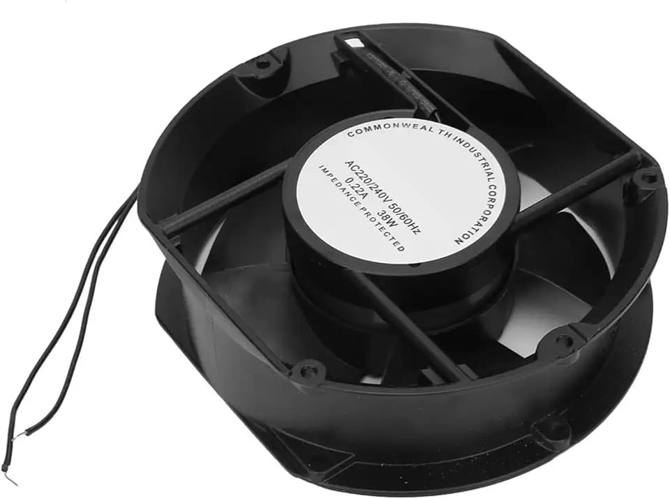 Ovaler Axiallüfter AC 220V 38W Ventilator, 17 cm