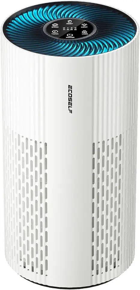Air Purifiers for Home Large Room Up to 1500 Ft², Ivory White, HAP604