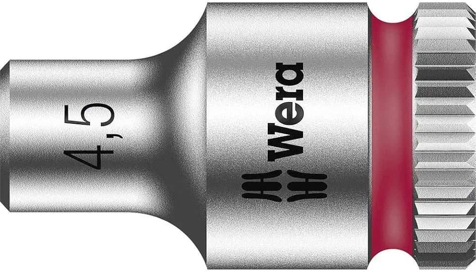 Wera 003502 Socket for Cyclop Ratchet 1/4, 0.2 inches (4.5 mm)