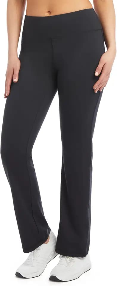 Jockey Women's Premium Brushed Wide Waistband Yoga Pants