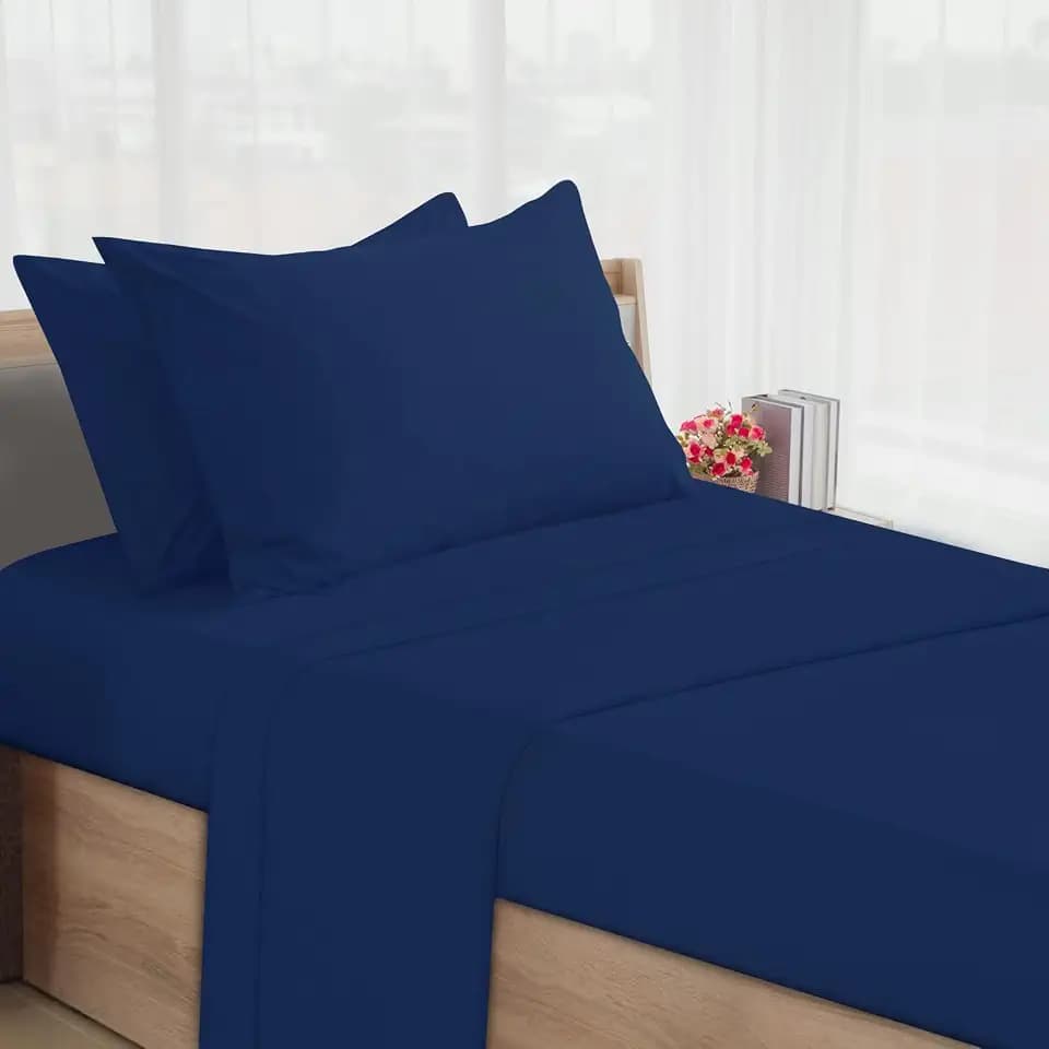 SPRINGSPIRIT Cot Sheets 30" x 75" x 9", 4 Piece Cot Sheet Set