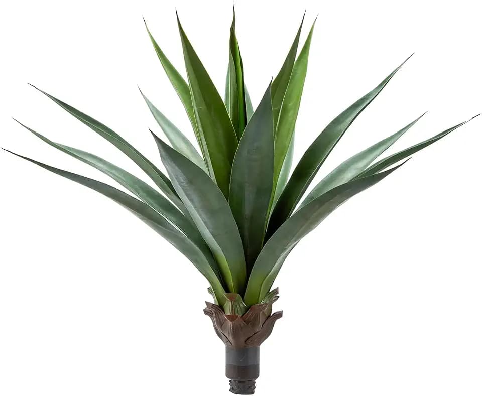 33 Inch Large Unpotted Artificial Agave Plant