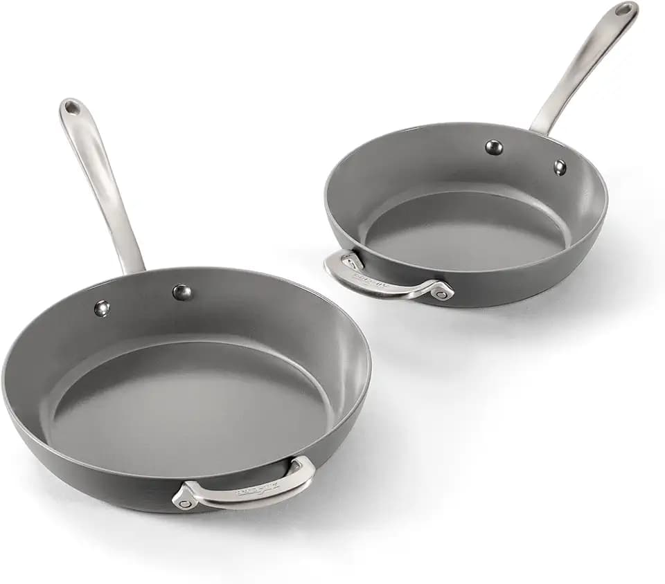 All-Clad HA1® Ceramic Nonstick , 2-Piece Fry Pan Set, Induction Ready