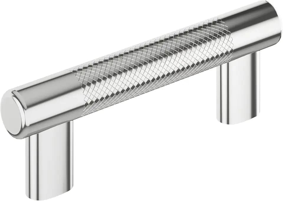 Amerock 3" or 3-3/4" Bronx Polished Chrome Drawer Pull