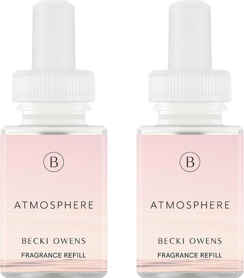 Pura x Becki Owens Home Diffuser Refill, 2 Pack, Atmosphere