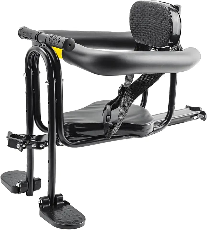 YouTeMei Kids Bike seat, Kids Front Mounted Bike Seat for Adult Bike