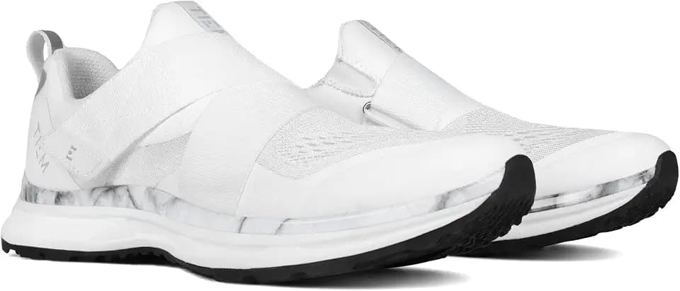 TIEM Slipstream - White Marble - Indoor Cycling Shoe, SPD Compatible (Women's Size 9.5)