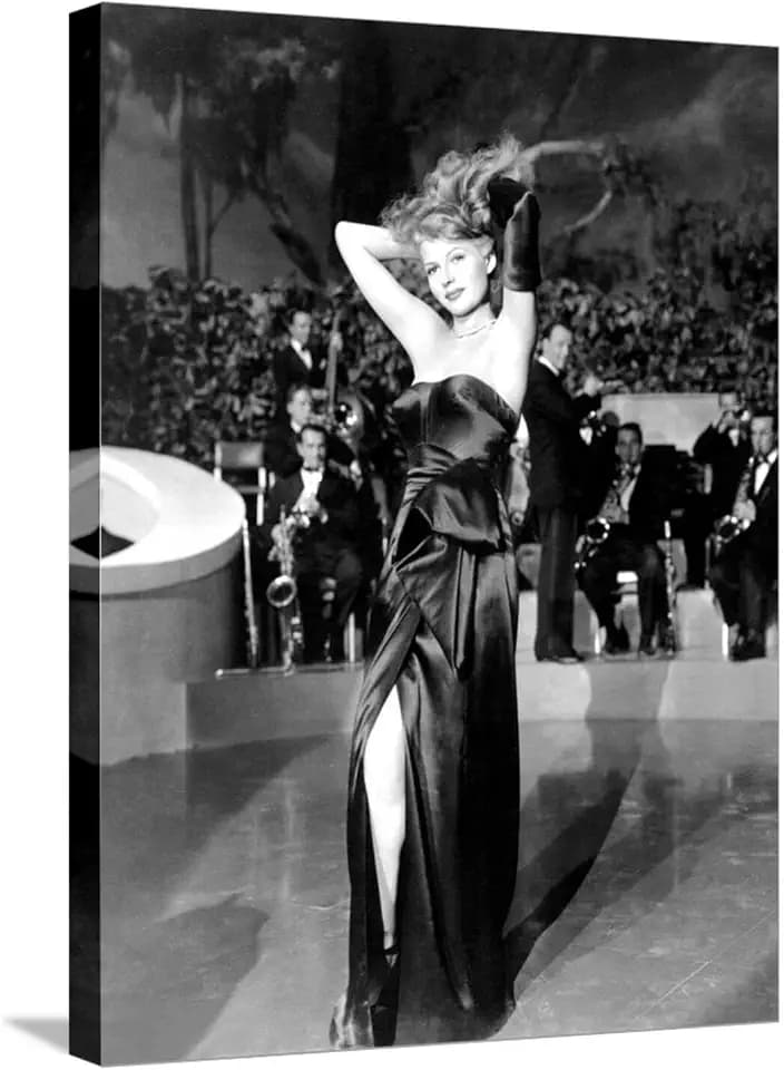 ART.COM Stretched Canvas Print Gilda, Rita Hayworth, 1946, Put the Blame on Mame', 18" x 24"