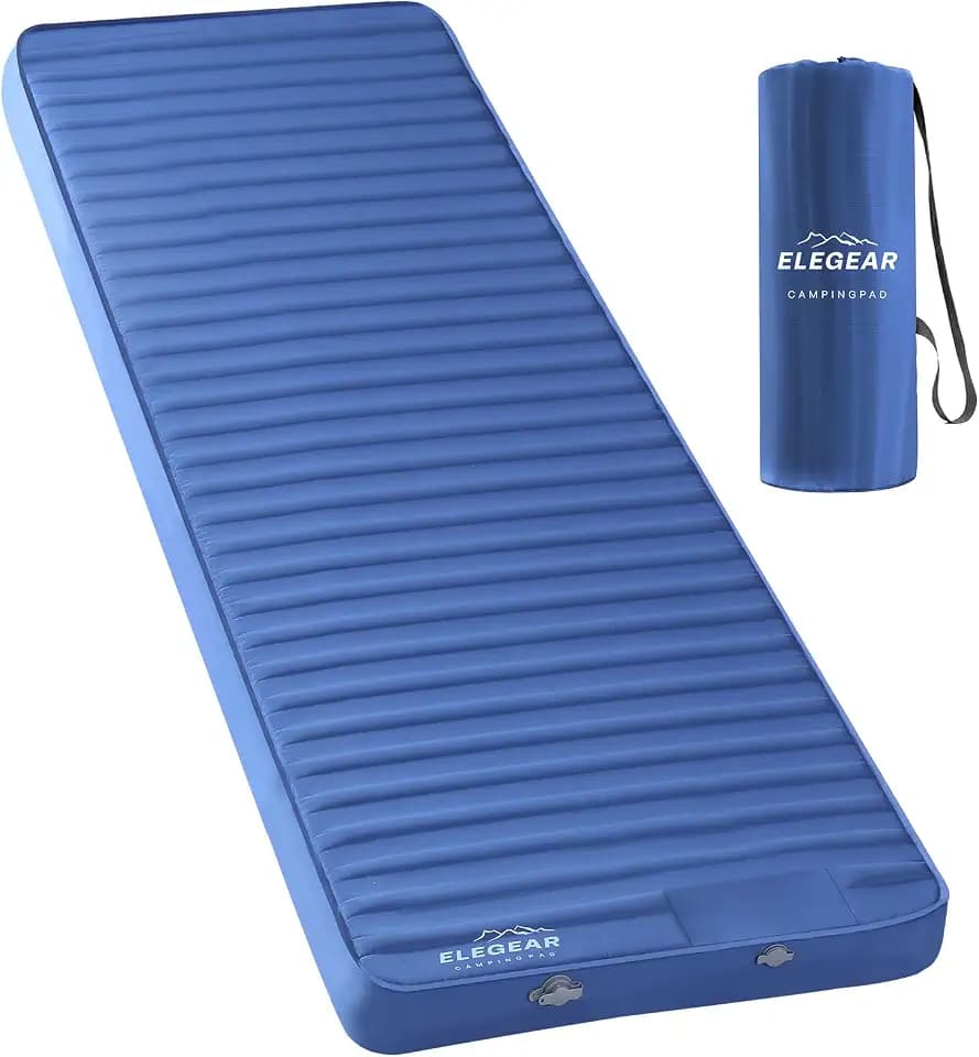 Elegear CumbreX™ Air & Foam Camping Sleeping Pad with Built-in Foot Pump