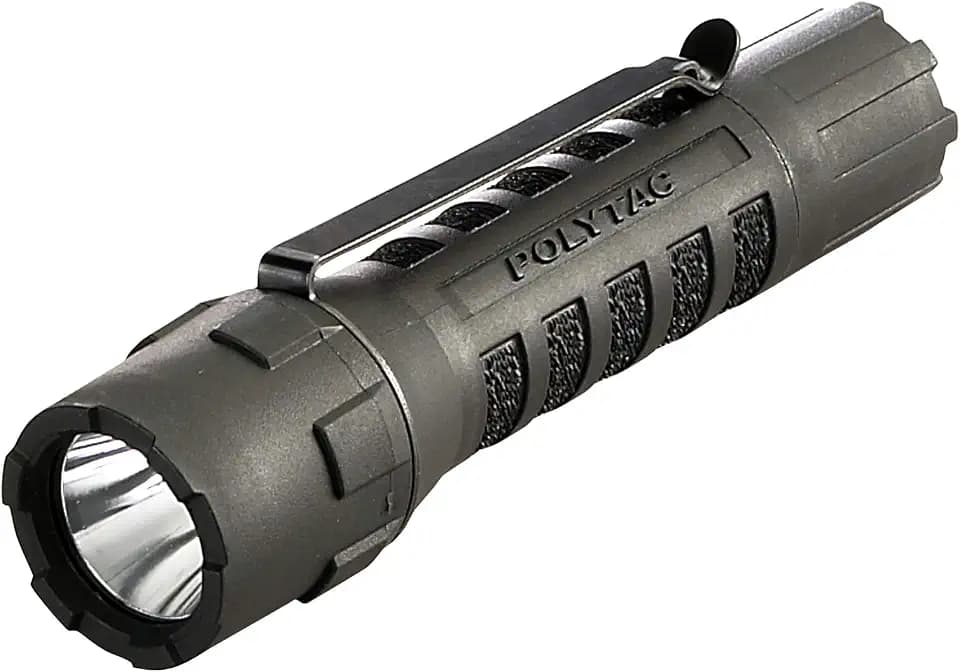 Streamlight 88850 PolyTac 600-Lumen Tactical Flashlight, Black