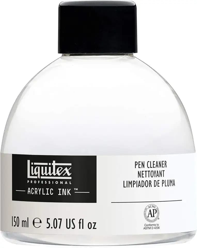 Liquitex Professional Acrylic Ink, 5.1-oz Jar, Pen Cleaner