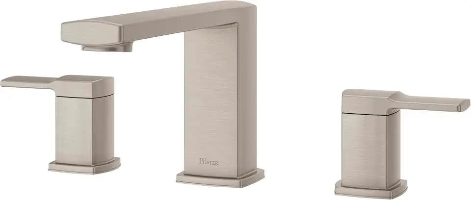 Pfister Deckard Roman Tub Faucet Trim, 2-Handle, Brushed Nickel RT6-5DAK