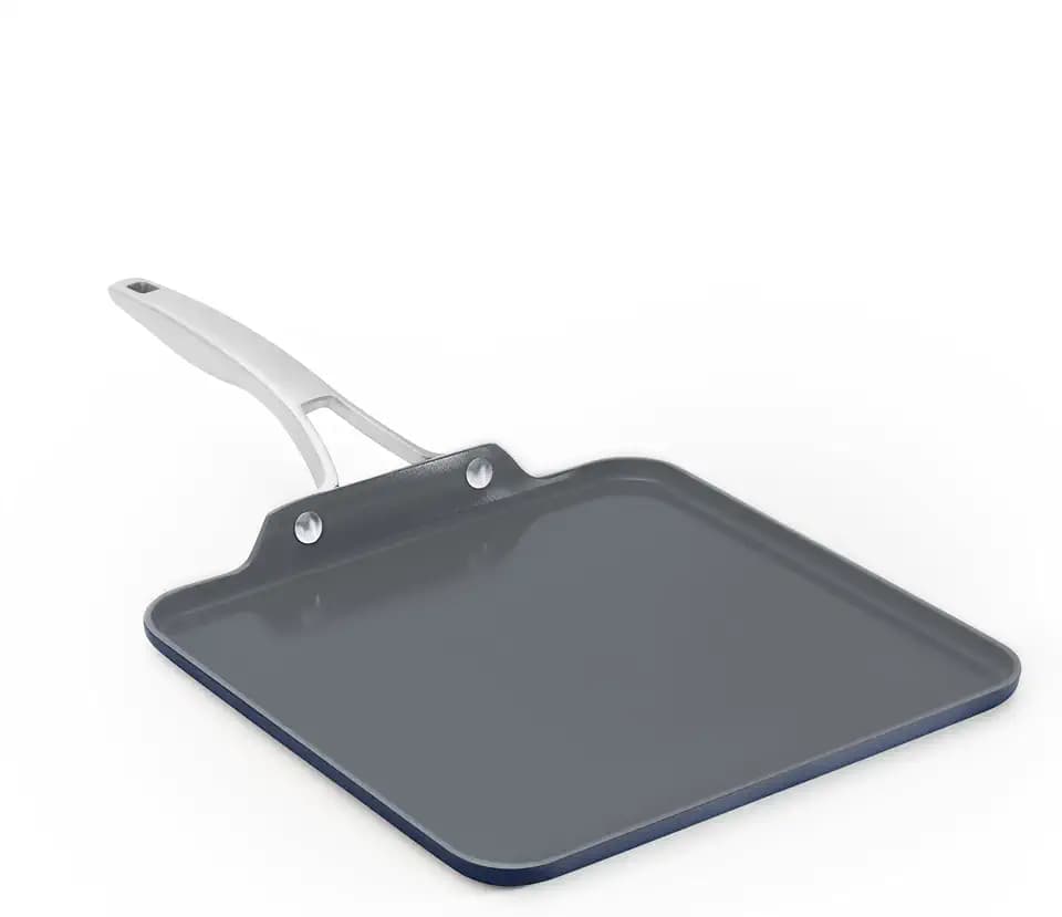 Calphalon® Premier Ceramic Nonstick 11" Square Griddle, Midnight Blue