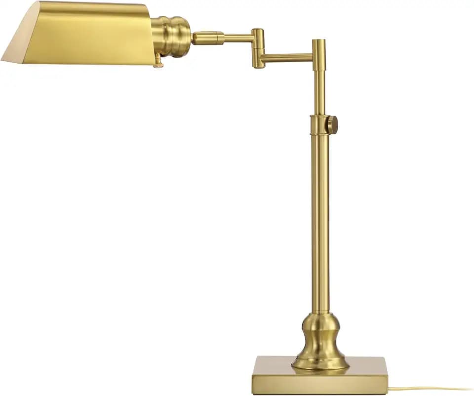 O'Bright Arcadia Pharmacy Desk Lamp, Antique Brass