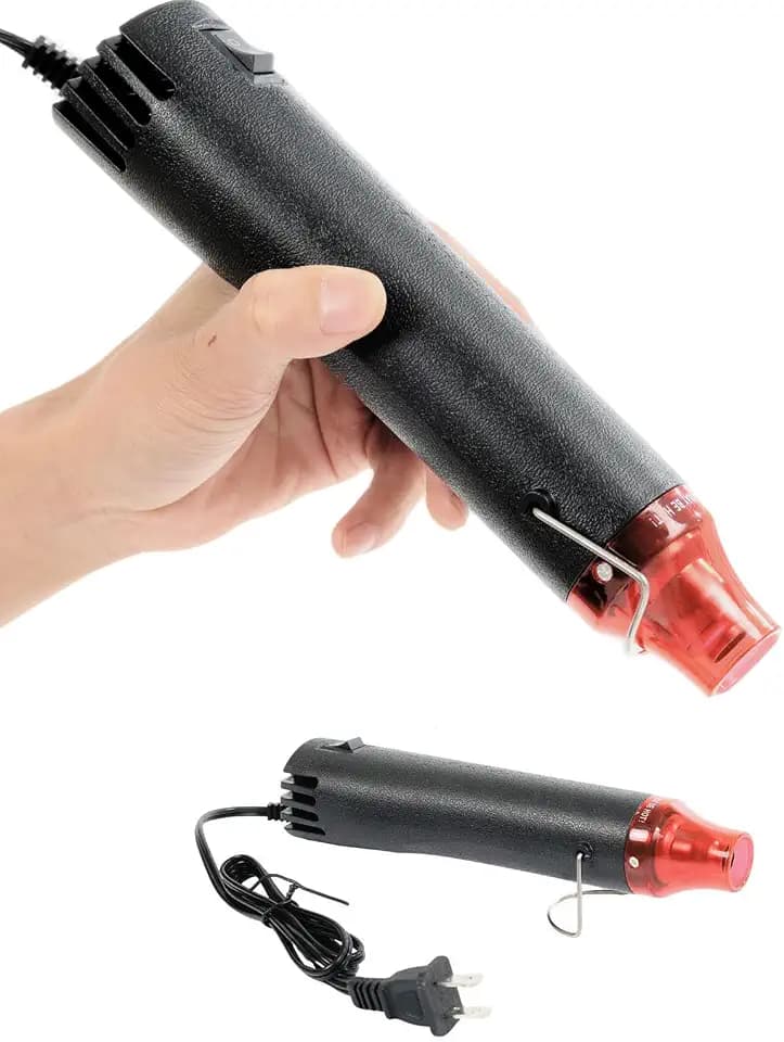 Heat Gun 300W, Handed Hot Air Gun for Crafting and DIY (Black)