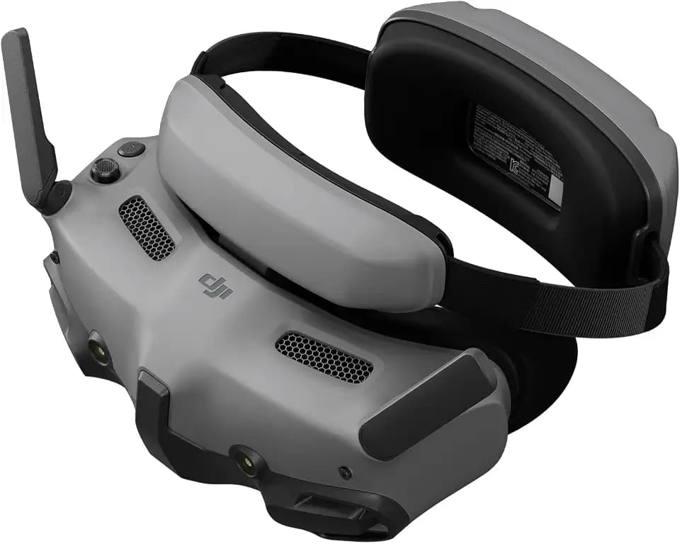 DJI Goggles 3, FPV Goggles mit atemberaubenden Micro-OLED Bildschirmen, immersives Flugerlebnis, O4 HD Videoübertragung, einstellbare Dioptrien, Wireless Streaming, Drohnenbrille