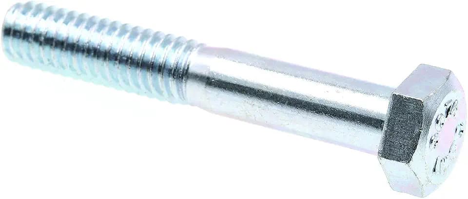 Prime-Line 9059087 Hex Bolts, 5/16 In.-18 X 2 In., A307 Grade A Zinc Plated Steel (50 Pack)