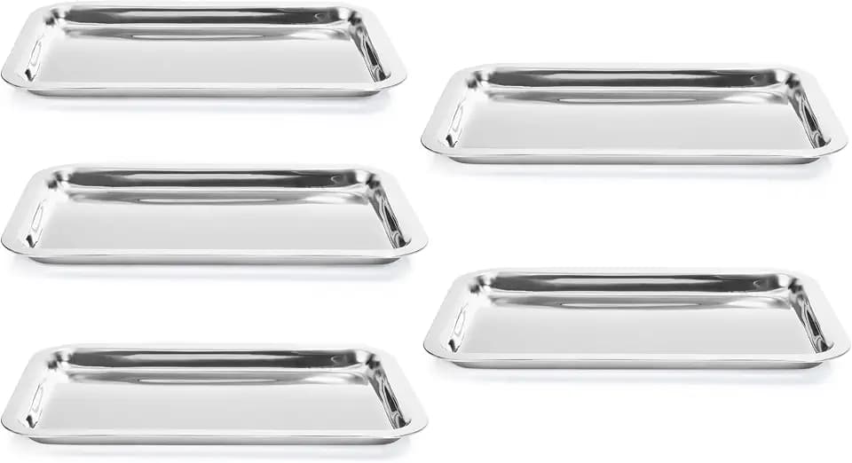 5PCS Metal Trays Set for WELIDAY Aluminum Alloy Frame Miniature Storage Case (Large Size)