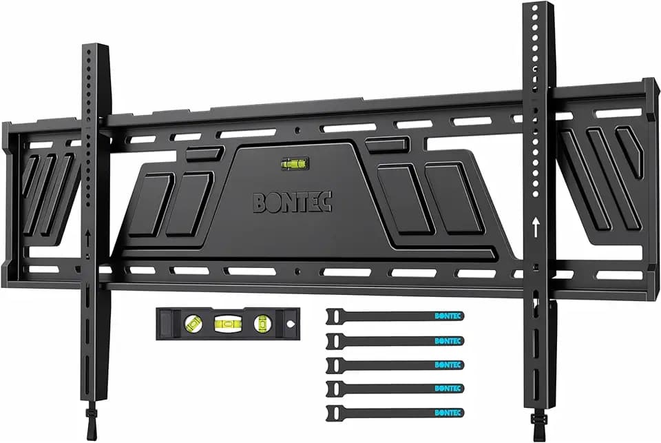 BONTEC TV Wandhalterung Schwerlast 43-100 Zoll, max 100 kg, VESA 800x600 mm