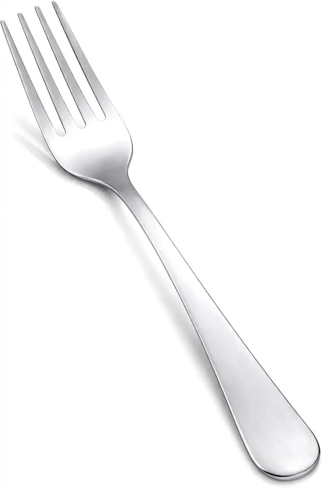 Winco 12-Piece Windsor Dinner Fork Set, 18-0 Stainless Steel,Silver