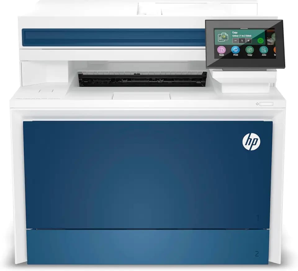 HP Color LaserJet Pro MFP 4302fdn Multifunktions-Farblaserdrucker, Automatischer beidseitiger Druck, Fax, Hohe Druckgeschwindigkeit, Bis zu 50.000 Seiten pro Monat, HP Wolf Pro Security