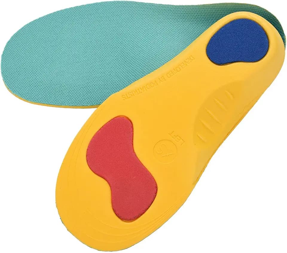 Orthopädische Einlegesohlen für Kinder verhindern Flatfoot Fuß Valgus Fuß Pronation Atmungsaktiv stoßfest 3D Shoe Pads fügt Jungen Mädchen