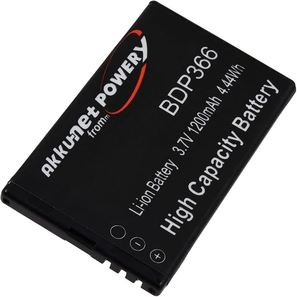 Akku kompatibel mit Doro Typ RCB01P04, 3,7V, Li-Ion
