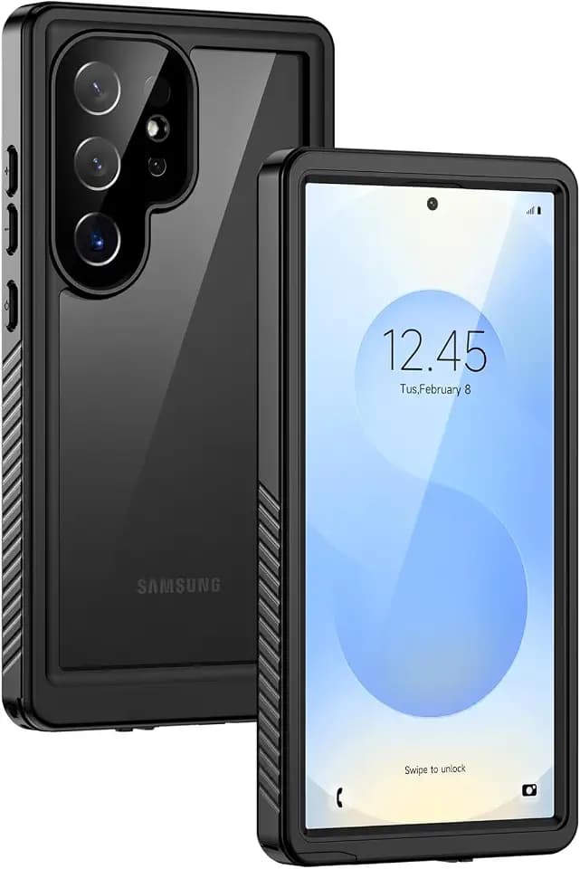 Lanhiem für Samsung Galaxy S25 Ultra Hülle IP68 Wasserdicht Stoßfest