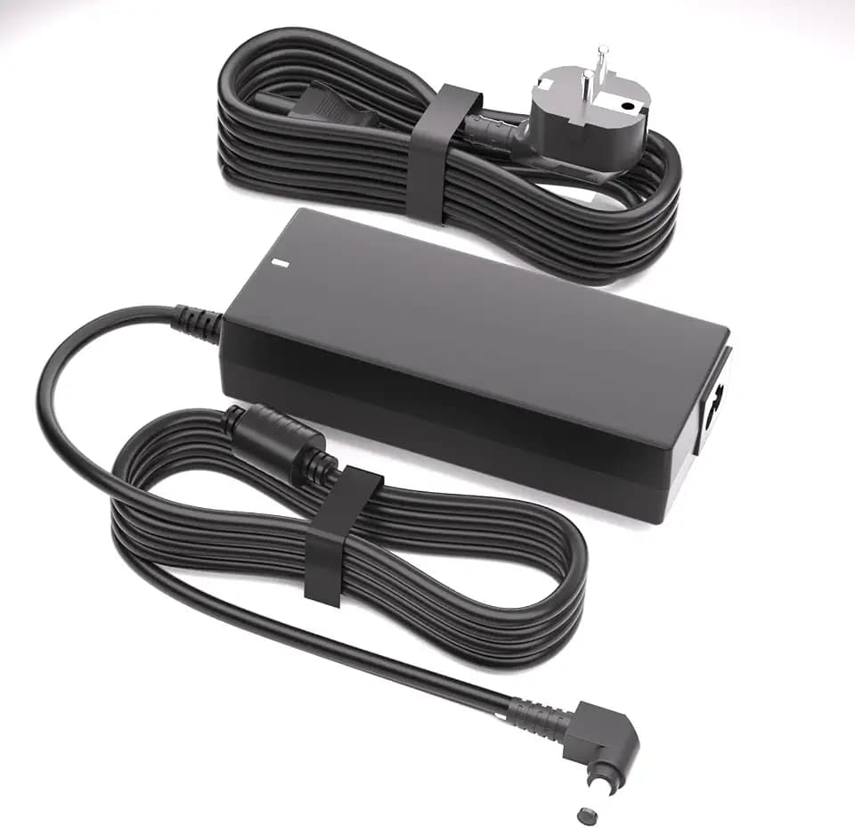 19V Ladeadapter kompatibel mit Samsung Odyssey G5 27“ 32“ 34" Gaming Monitor C27G55 C32G55 C34G55 C27G55T C32G55T C34G55T CH71 C27H711QEN C27H711 TV Netzteil