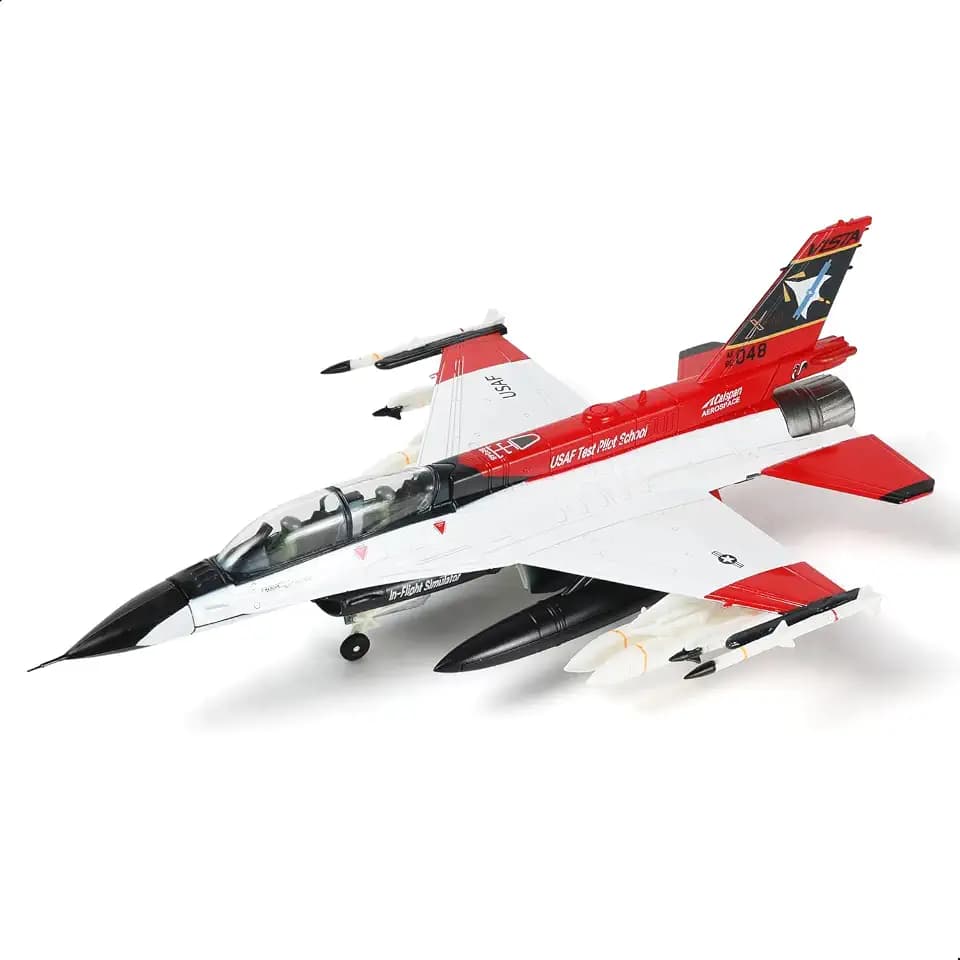 NUOTIE 1/72 F-16D X-62 Vista Fighter Model - USAF Test Pilot School Edition