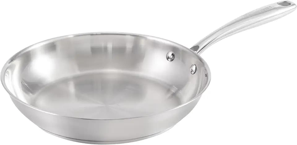 Guy Fieri's Flavortown 10.3" Stainless Steel Frying Pan, Tri-Ply Base