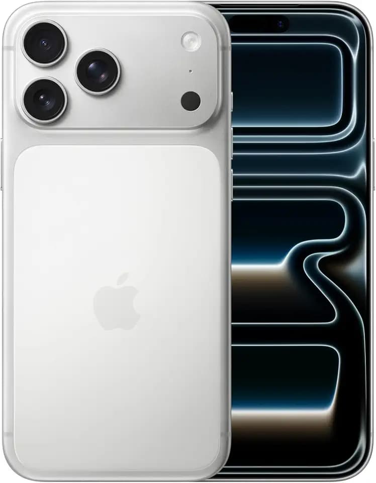 Apple iPhone 17 Pro Max 256 GB: 6,9" Display mit ProMotion, A19 Pro Chip, beste Batterielaufzeit, die es je in einem iPhone gab, Pro Fusion Kamera-System, Center Stage Frontkamera; Silber