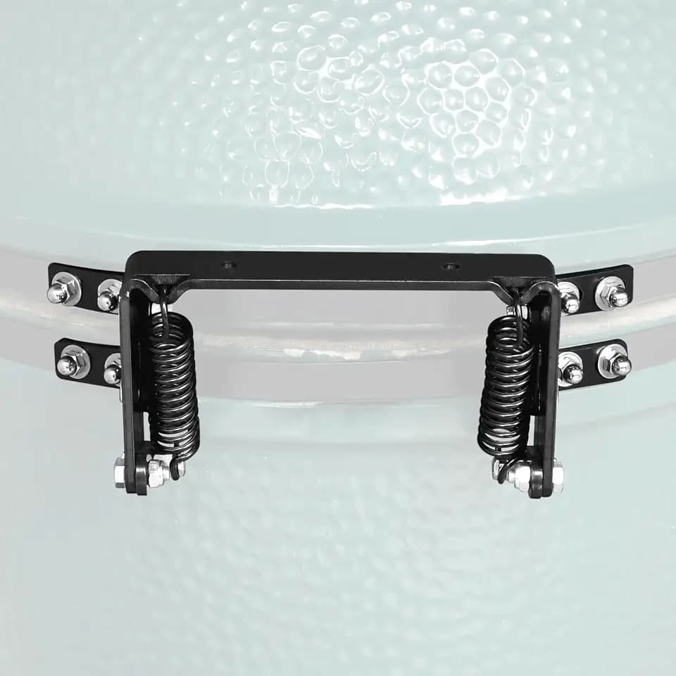 Heavy Duty Hinge Assembly Kit for Large Green Egg Grill - Replacement Parts for Old Style Kamado Hinges(Fits L)