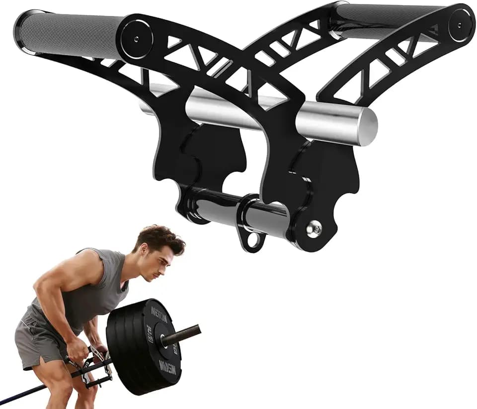 Fitarc Landmine T Bar Row Attachment,V Bar Handle Workout for Back,Shoulder