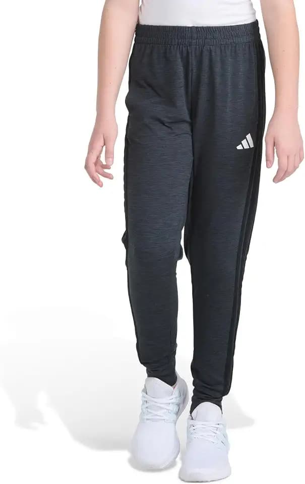 adidas Girls' Melange 3-Stripe Jogger