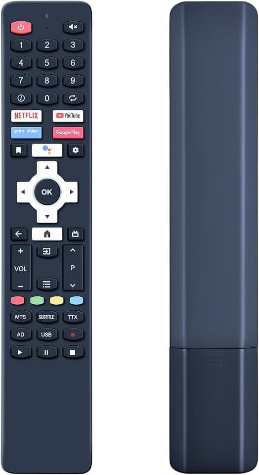 Ersatz Fernbedienung für Dyon Smart AD-2 (32 40 42 43 55 Zoll) Android TV D800207 D800208 D800213 D800209 D800220 (Keine Stimme)