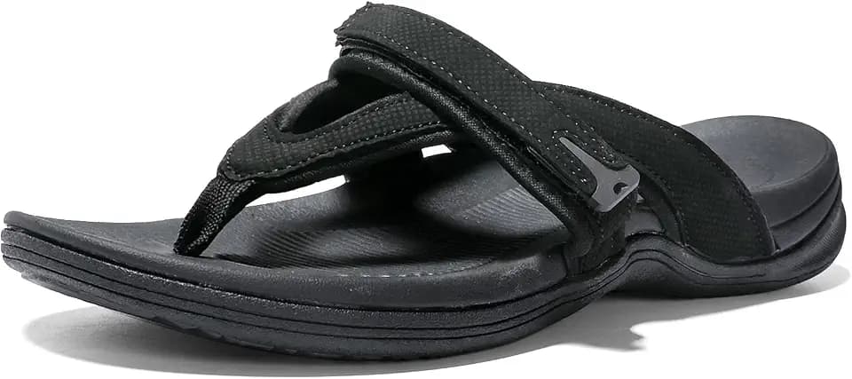 UTENAG Womens Arch Support Flip Flops Comfortable Orthotic Thong Sandals